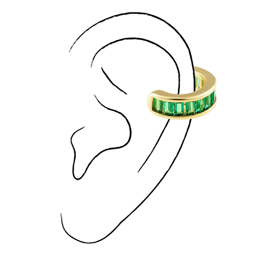 Earcuff esmeralda