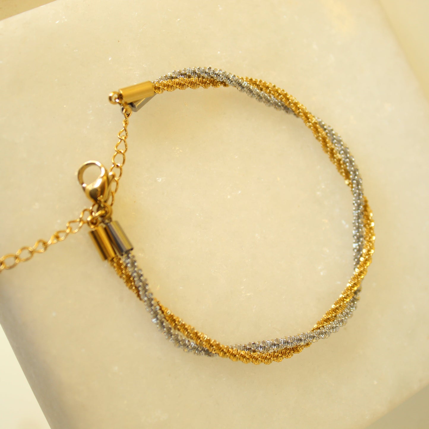 Pulsera bicolor