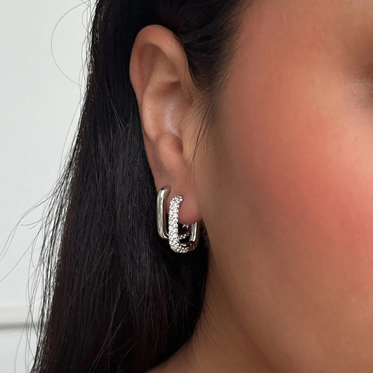 Hoop Briana Silver