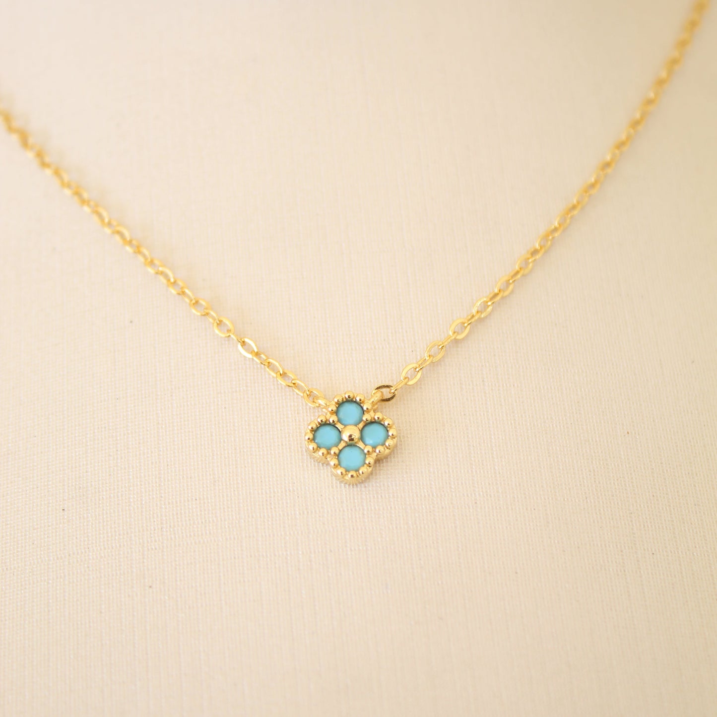 Collar Jade azul