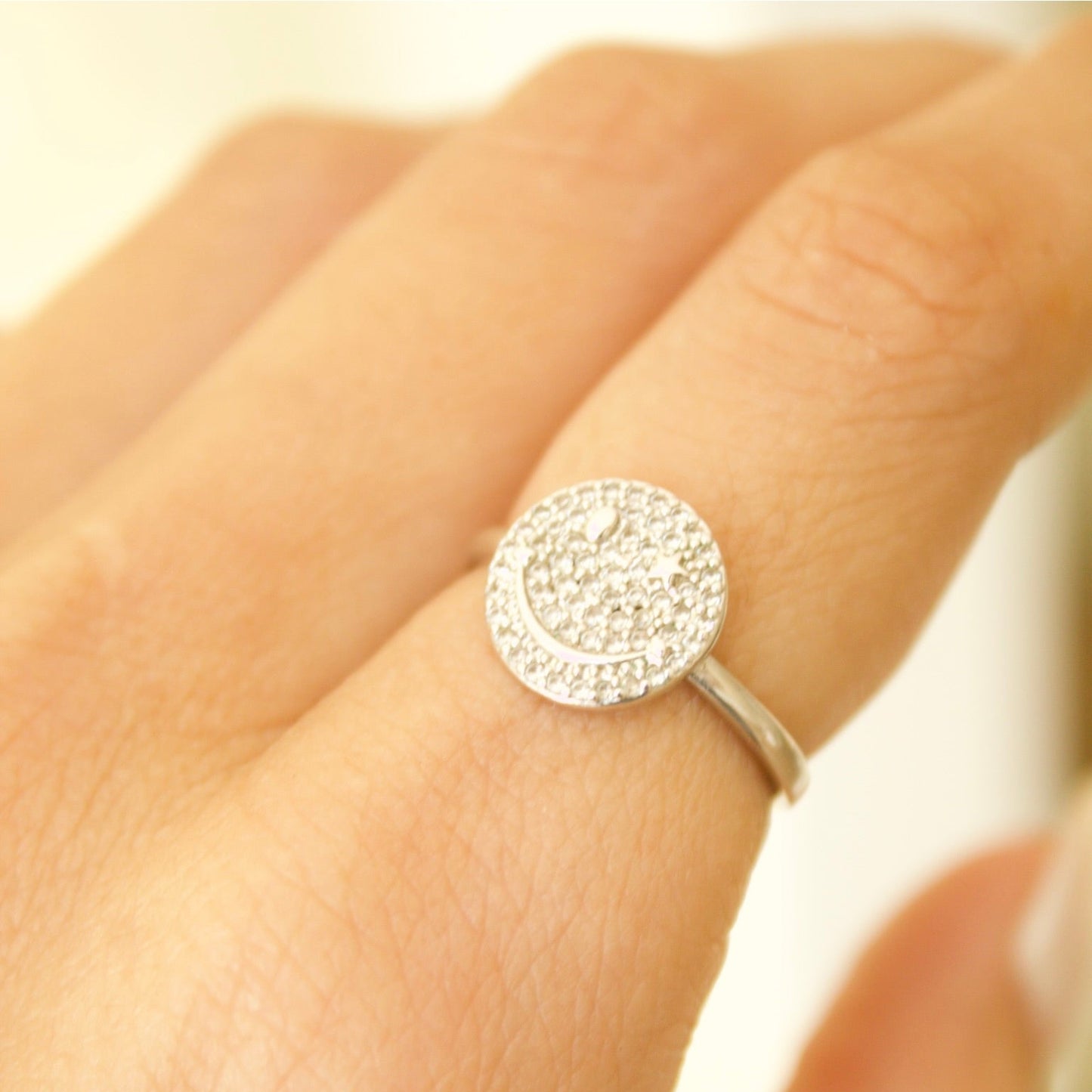 Anillo Smile Silver