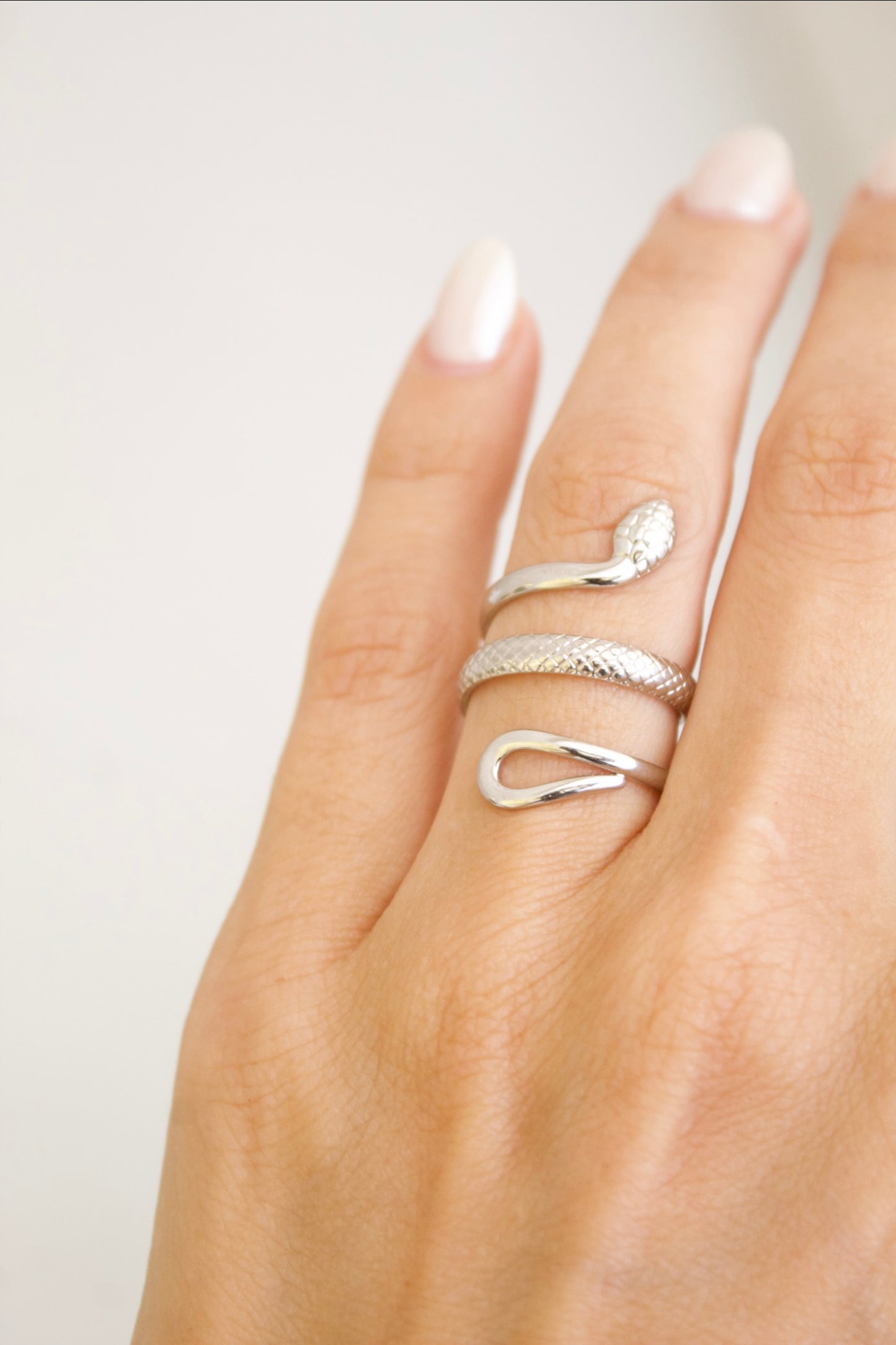 Anillo Serpiente silver