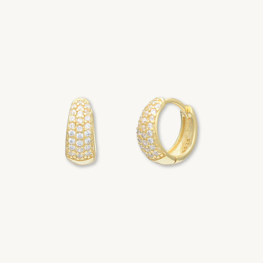 Hoop ovalado Zircon