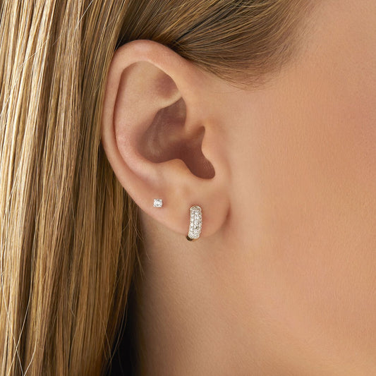 Hoop adara grueso 7mm