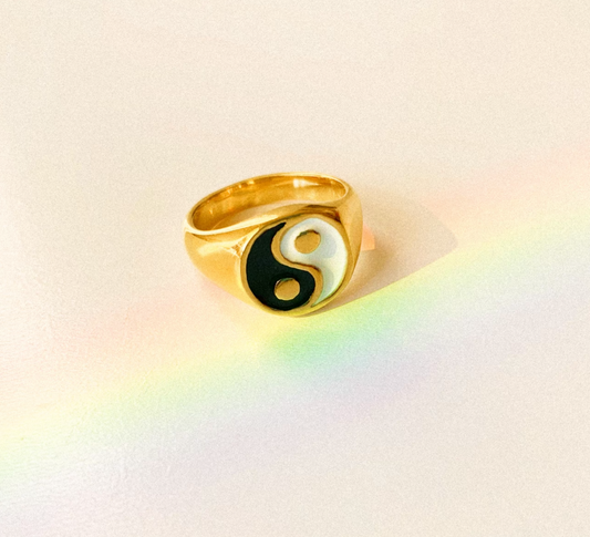 Anillo Yin Yang